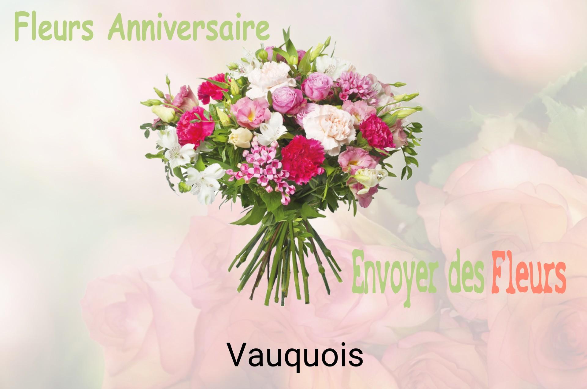 Bouquet de fleurs d’anniversaire livré à Vauquois